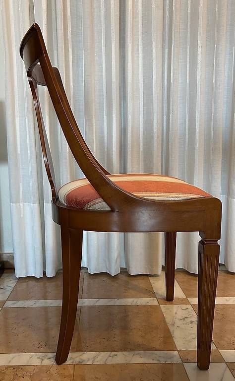 Sedie: 6 Sedie eleganti in stile Impero – Usato da Breganzona venduto da 060590 1