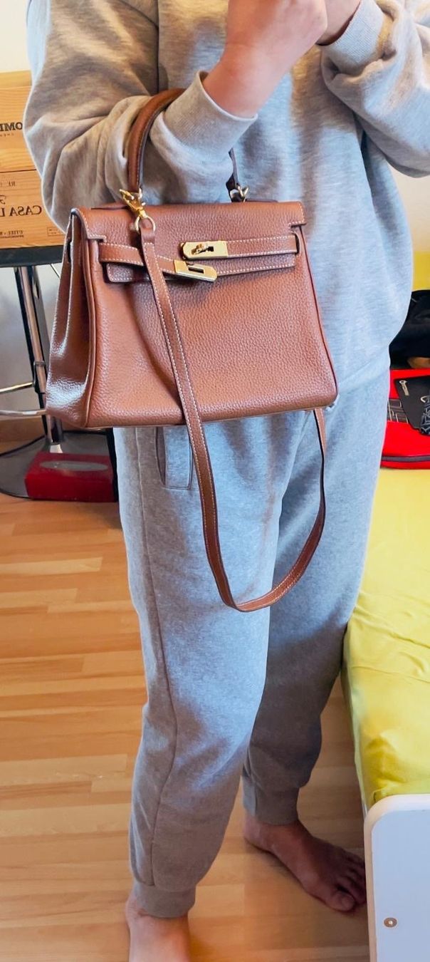 Taschen für Damen: elegante Lederhandtasche – Neu (gemäss Beschreibung) aus Horgen von Warrior11 4