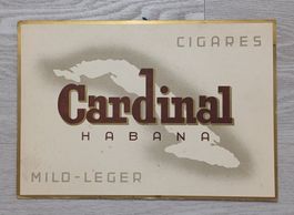 Kartonsteller CARDINAL Habana CIGARES Tabakwerbung