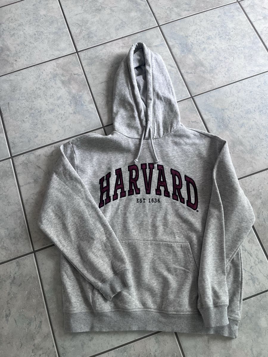 H&M Pullover & Sweatshirts: Kapuzenpullover H&M Harvard grau Grösse S gebraucht – Gebraucht aus Muttenz von Uppi8