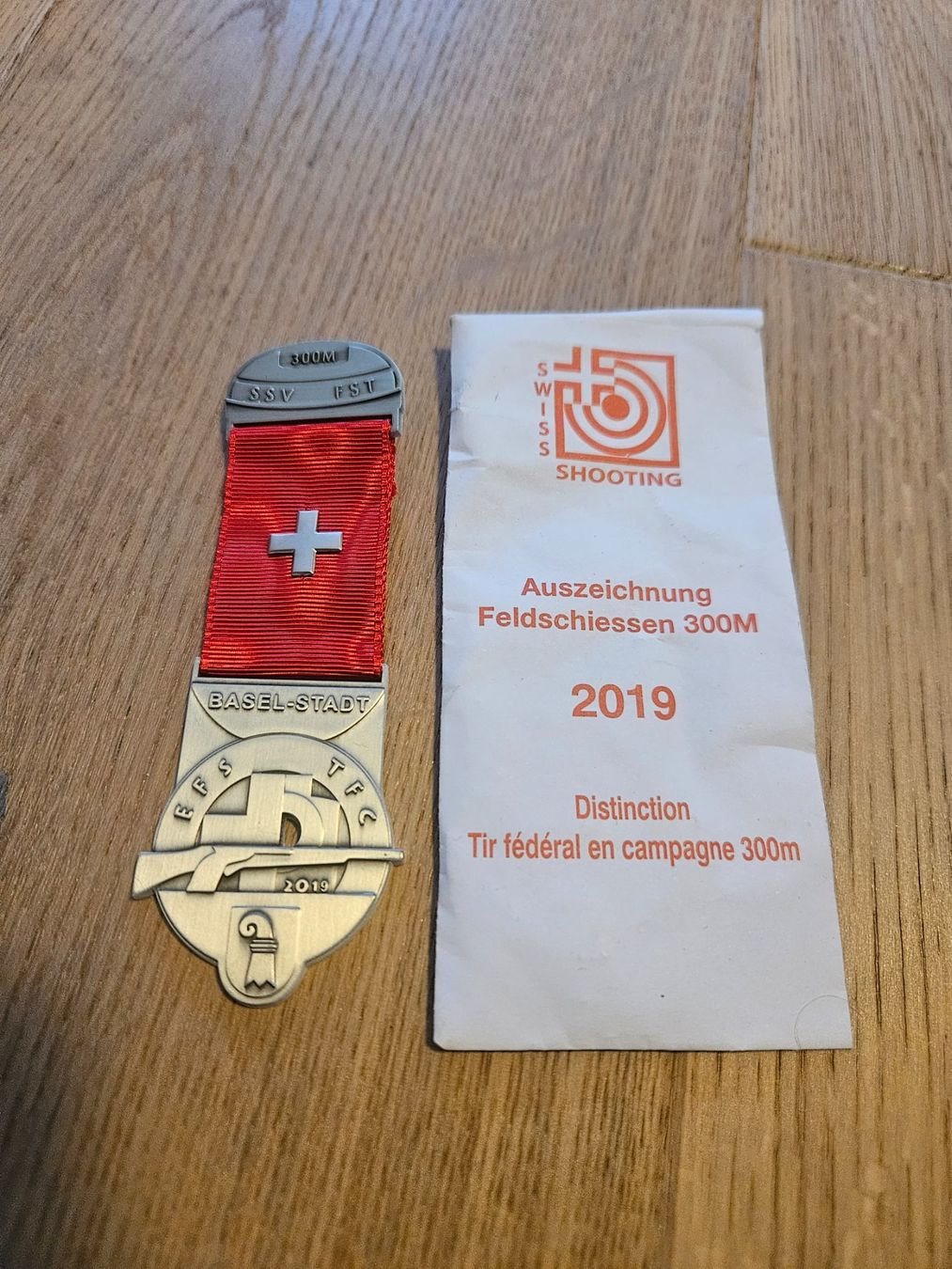 Medaillen: Schützenmedaille 2019, Feldschiesse – Gebraucht aus Rüti ZH von Komperdell