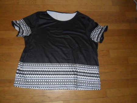 T-Shirt mit Muster gr. 5XL