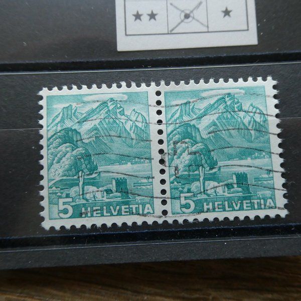 Tutti i francobolli: Landschaftsbilder  Kat. 202 y.2.01°   Kat. Fr.  150.- – Usato da Egliswil venduto da Trens01 2