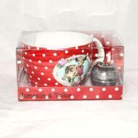 Tasse et boule à thé - Chevreuil
