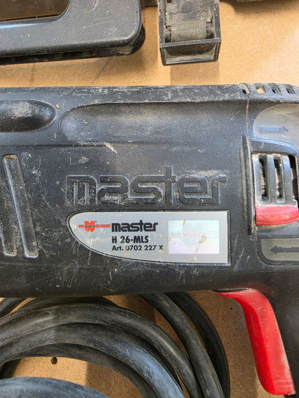 Würth Trapani: Master Bohrhammer H 26-MLS mit Bohrer-Set – Usato da Zollbrück venduto da nissan0267 2