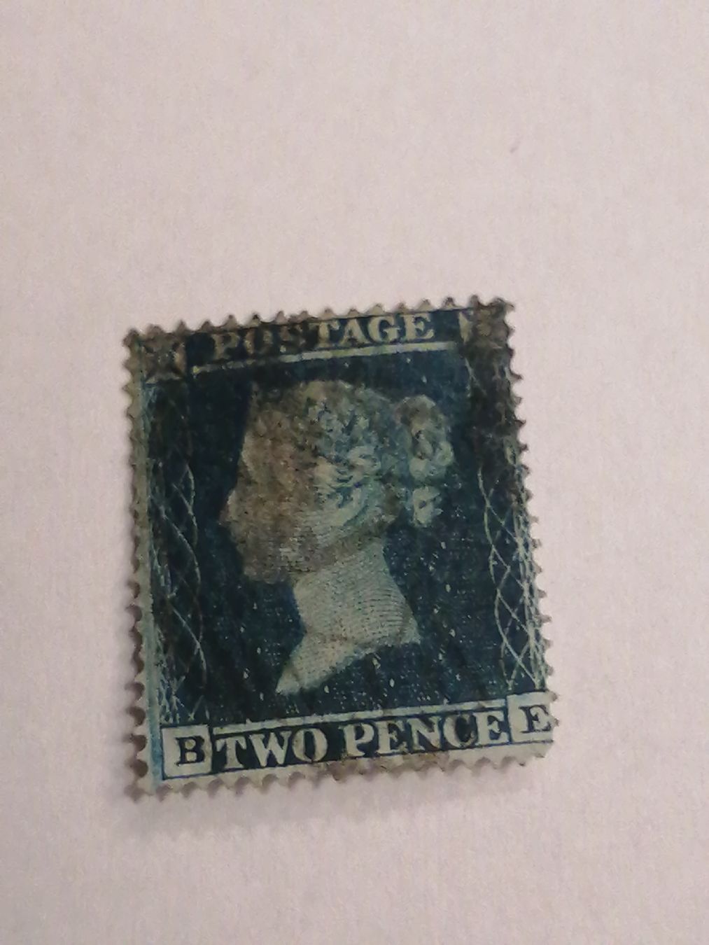 Tutti i francobolli: Two Pence Blue 1855,  – Usato da Happerswil venduto da tschergi