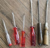 Verschiedene Schraubenzieher / Schlitz-Schraubendreher Set