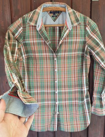 BLUSE TOMMY HILFIGER S 36 BLUSE TOP ZU JEANS HOSE BLAZER