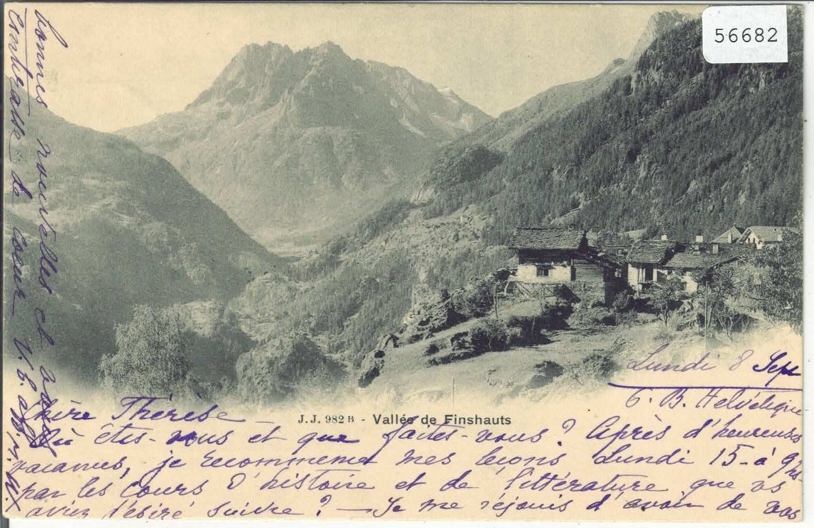 Cartes postales: Vallee de Finshauts – D'occasion à Ettingen par Kartenplanet