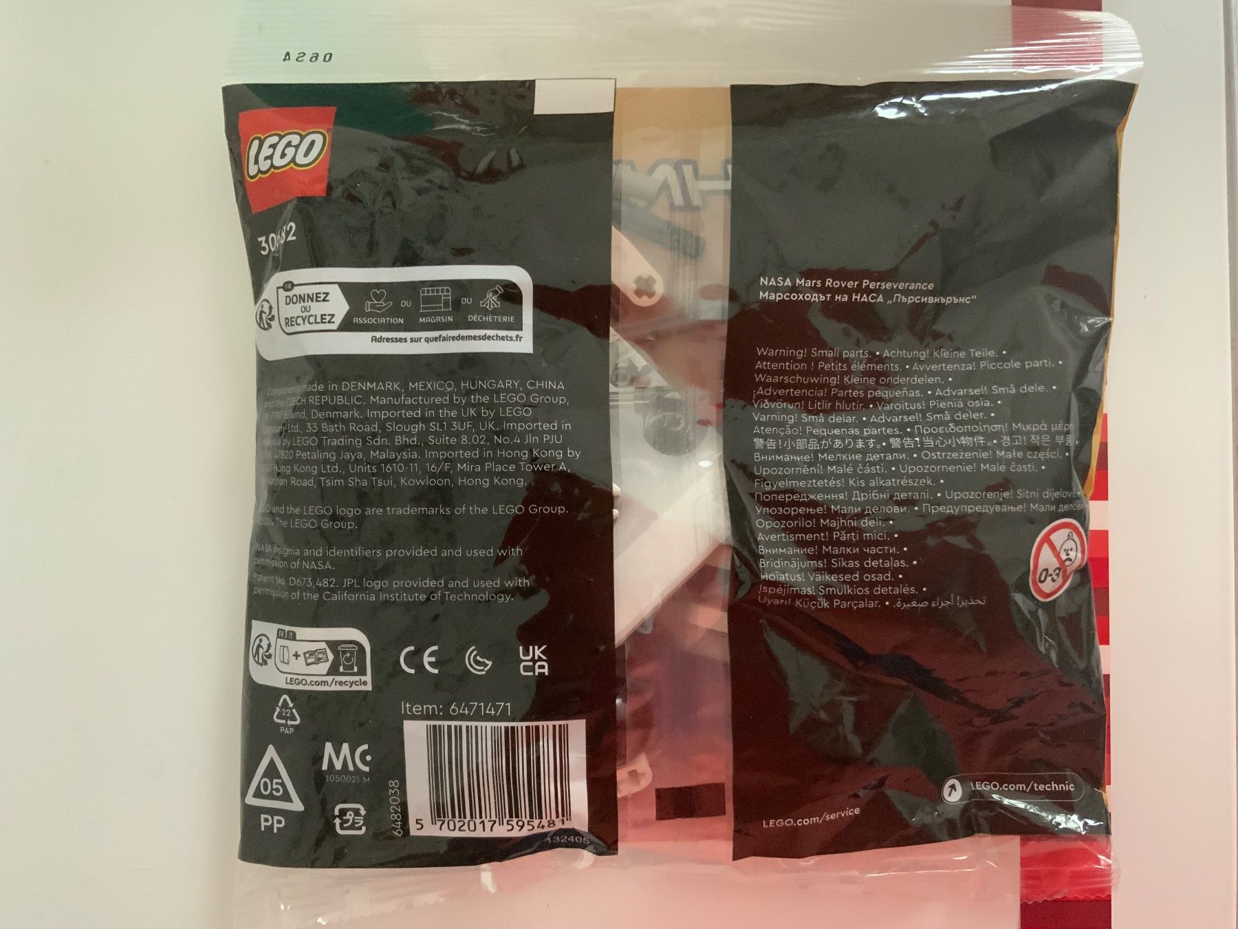 Technics Kit di costruzioni: Lego Space, Lego 30682, Lego Technics Polybag – Nuovo e nell'imballaggio originale da Egg b. Zürich venduto da SeriousPlayCH 1