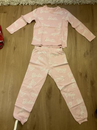 Pyjama Barbie Lefties rosa Grösse 152 guter Zustand