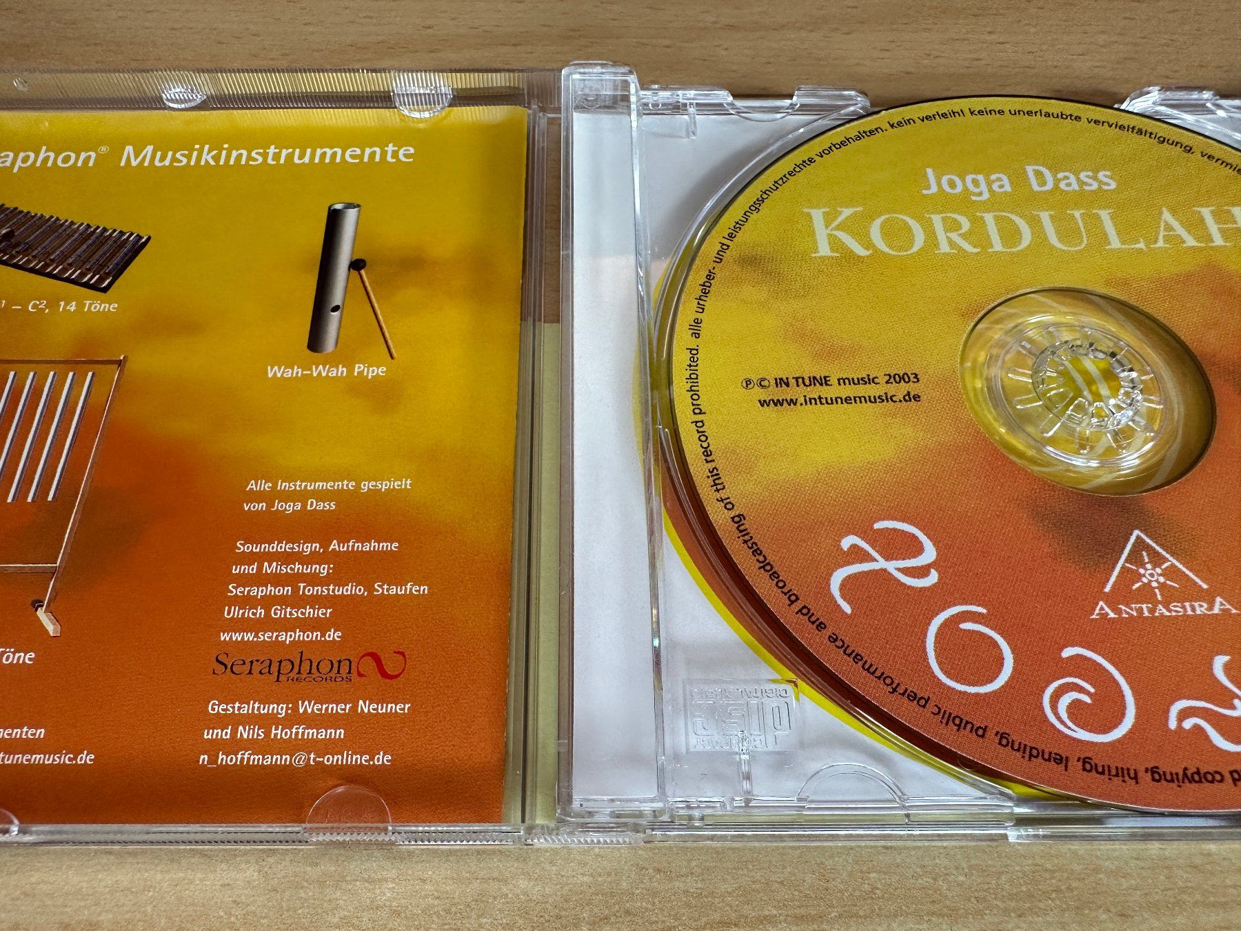 CDs: Joga Dass – Kordulah – Gebraucht aus Rikon im Tösstal von Alpenmutz 2