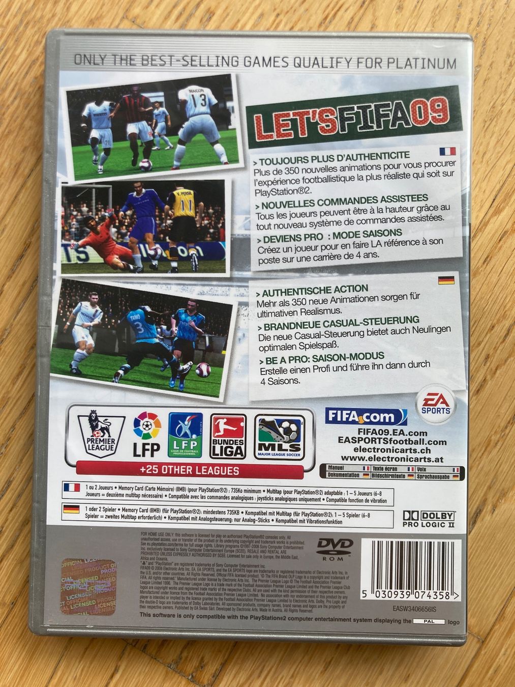 Jeux: FIFA 09 – D'occasion à Anglikon par pap_8k9v 1