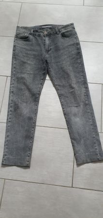 Graue Jeans, Gr 40/42, L 28