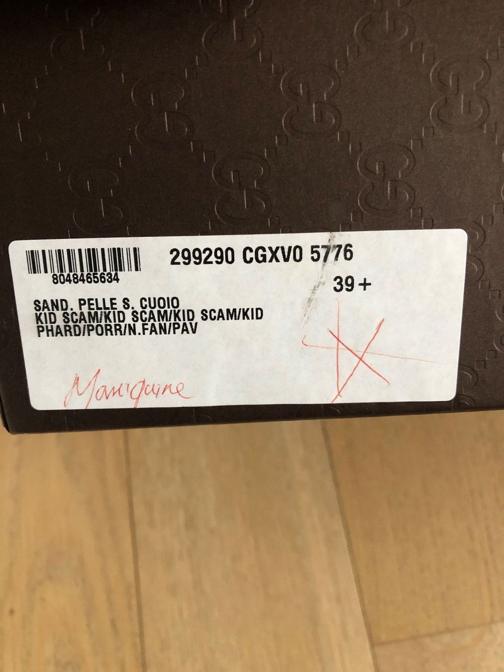 Gucci Damenschuhe: Gucci sandals with studs – Gebraucht aus Zurich von MariaSPO 7