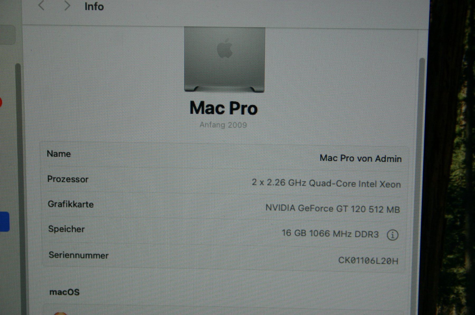 Apple PC: Apple MAC Pro DUAL mit Windows 11 oder / und OSX Sequoia – Usato da Stettlen venduto da Bigjm 5