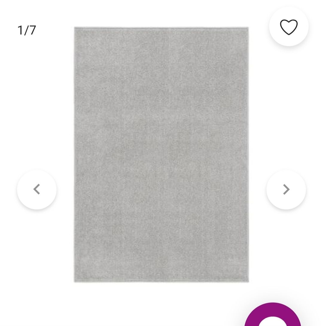Tappeti: NEU! Schöner weicher Teppich in Hellgrau – Nuovo e nell'imballaggio originale da Eschenbach SG venduto da MarThu