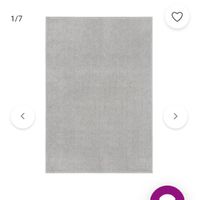 NEU! Schöner weicher Teppich in Hellgrau