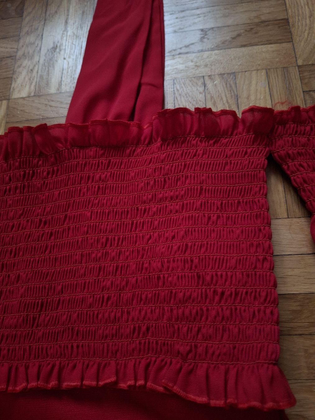 Kleider: Robe rouge Lost Ink T. XS  – Neu (gemäss Beschreibung) aus La Tour-de-Peilz von AliciaaG 1