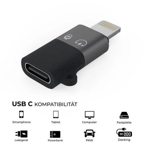 Unità & Adattatore: Kopfhörer  USB C zu Lightning Adapter iPhone iPad Headset – Nuovo (secondo la descrizione) da Kirchdorf AG venduto da Lionstein 8