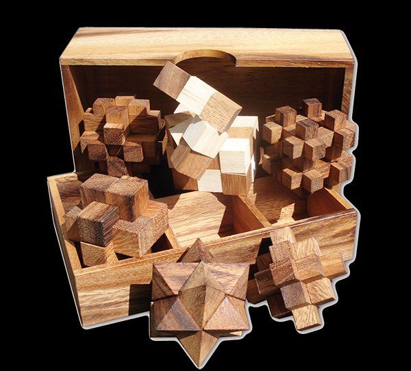 Articoli in legno: 6 in a Box – Nuovo e nell'imballaggio originale da Niederbipp venduto da A_d_i