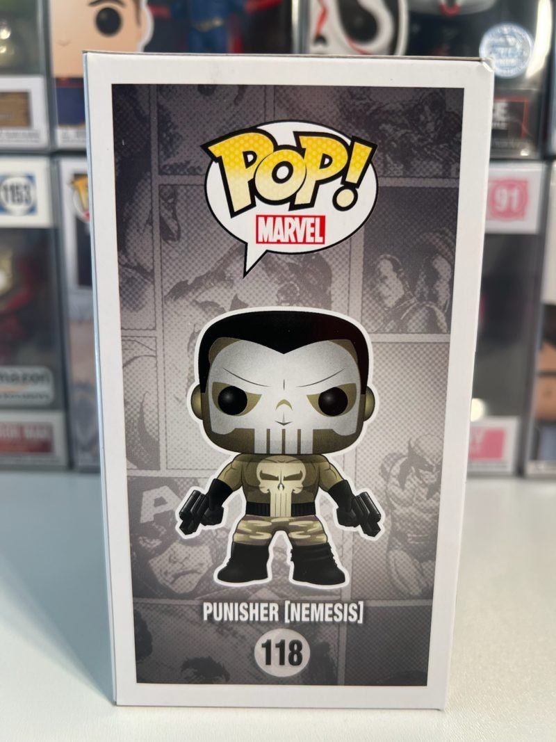 Statuette: Funko POP! Marvel Punisher (Nemesis) – Nuovo e nell'imballaggio originale da Le Mouret venduto da perfectbijou 1