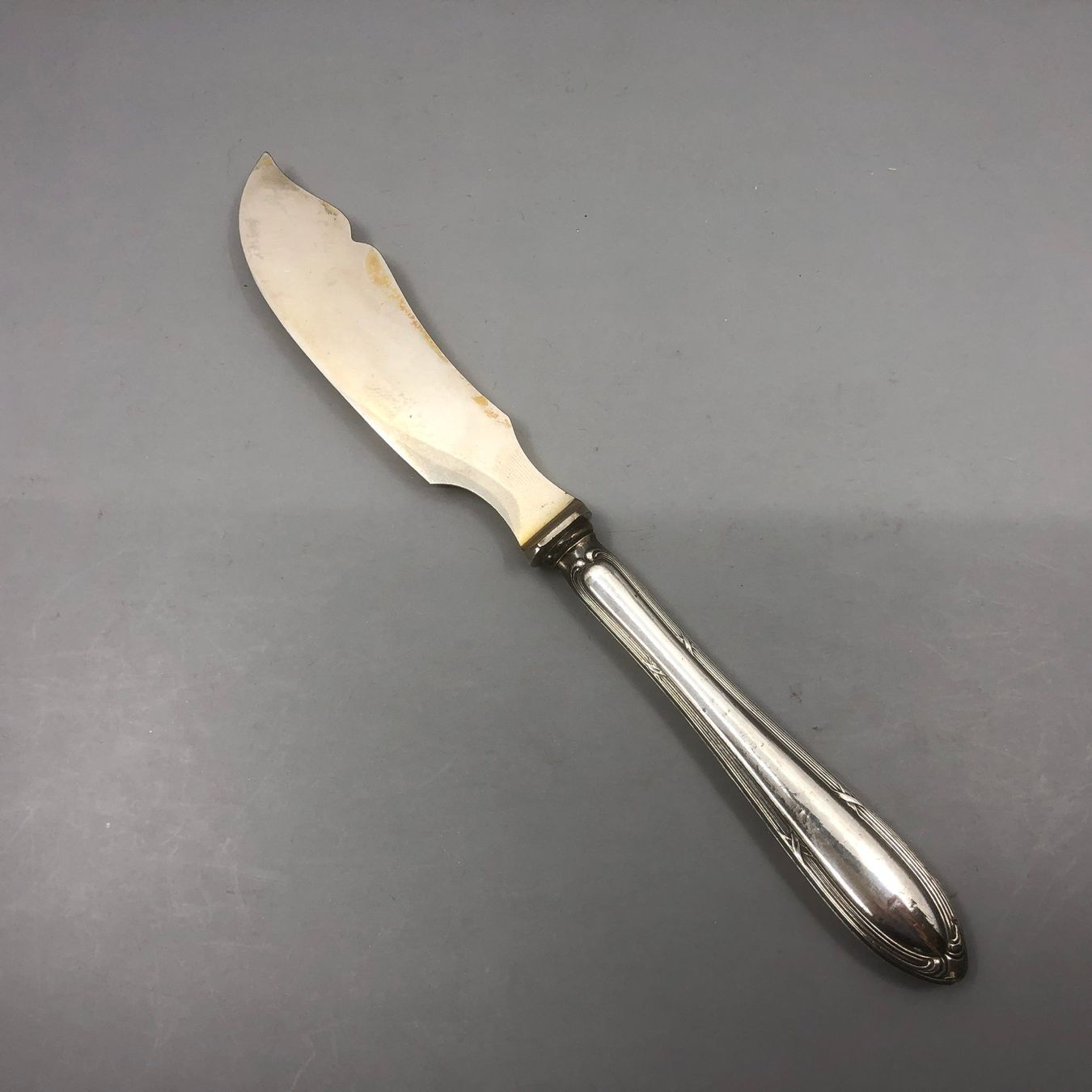 Posate: Buttermesser 835 Silber Kreuzband – Usato da Basel venduto da Tiabeanie