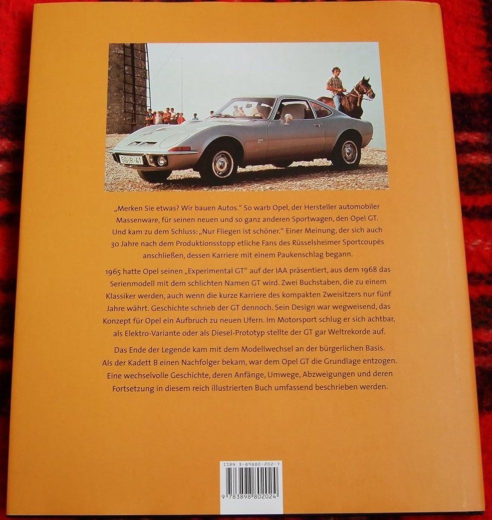 Bücher: Das neue grosse Opel GT Buch – Gebraucht aus Spiez von Mlandcruiser 1