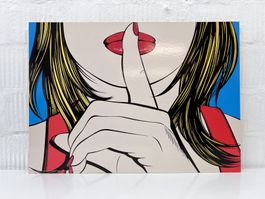 Vintage Pop Art I IKEA SOLMYRA SSSSHHH!