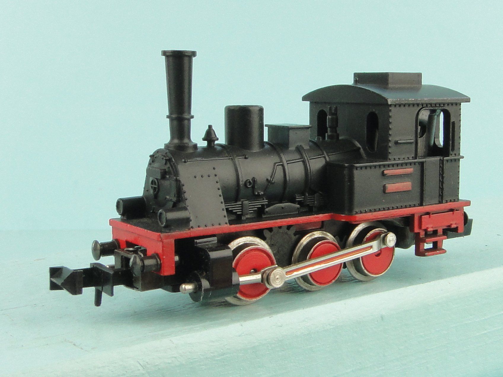 Trix Modellini di ferrovie: Minitrix Spur N kleine Dampflokomotive – Usato da Bülach venduto da cann11