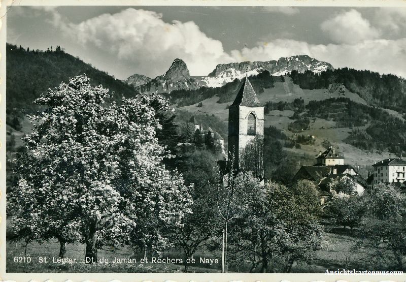 Cartoline postali: St. Légier - Dt. de Jaman + c1952 – Usato da Emmenbrücke venduto da teestube