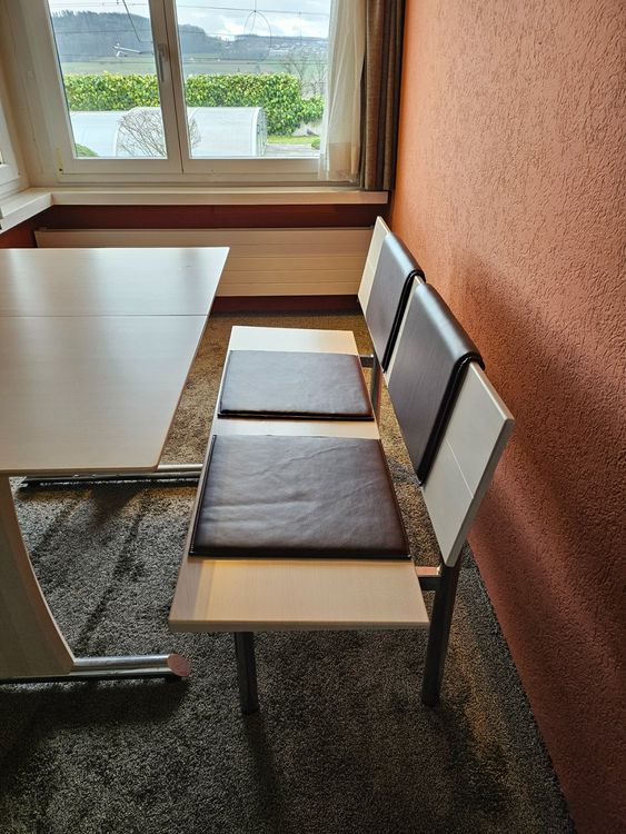 Massivholz-Massagestuhl 'Lory' Mit Runder Fußstütze – Handgefertigt In Italien