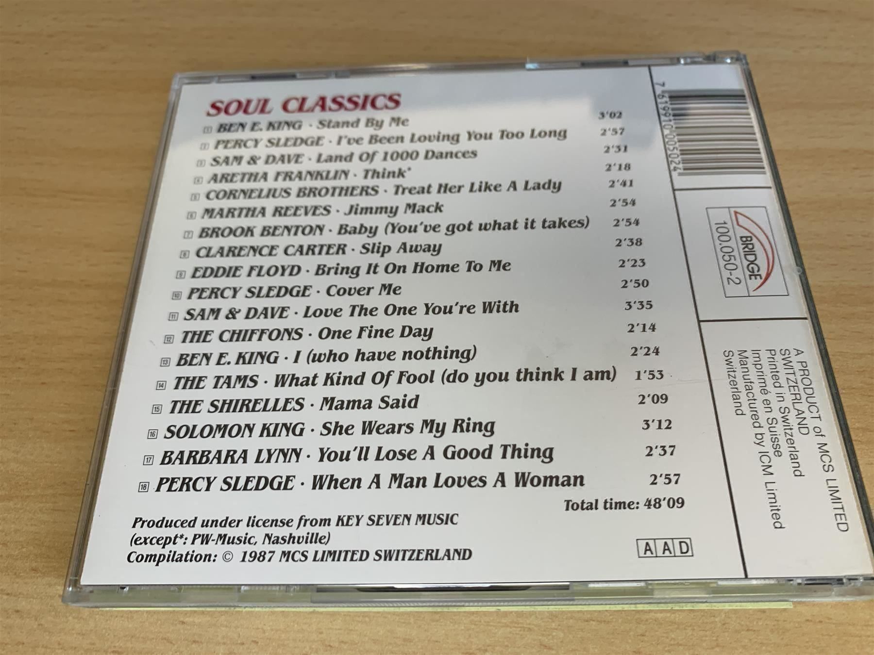 CDs: Soul Classics – Gebraucht aus Rikon im Tösstal von Alpenmutz 1