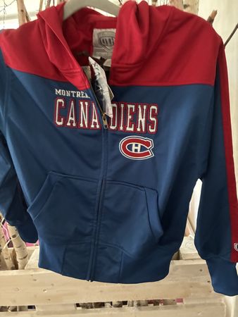 Old Time Hockey Hoodie Montreal Canadiens  M/M blau/rot