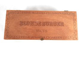 BLONDE BURGER SUMATRA Cigarren Holzkiste