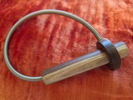 TASCHENTENSOR (PENDEL) HANDGEFERTIGT HOLZ + METALL - CLEVER!