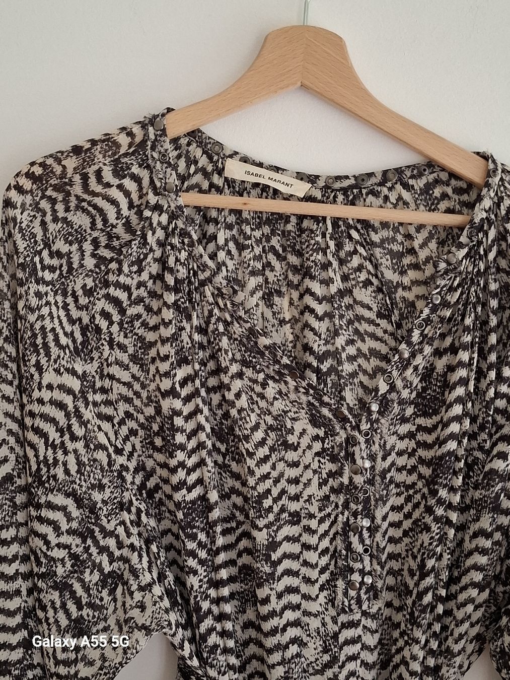 Isabel Marant Vestiti: Robe Isabel Marant, Taille 36, soie Imprimé graphique chic – Usato da Payerne venduto da wardi11 1