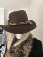Cappello in lana marrone 100% lana taglia 59 