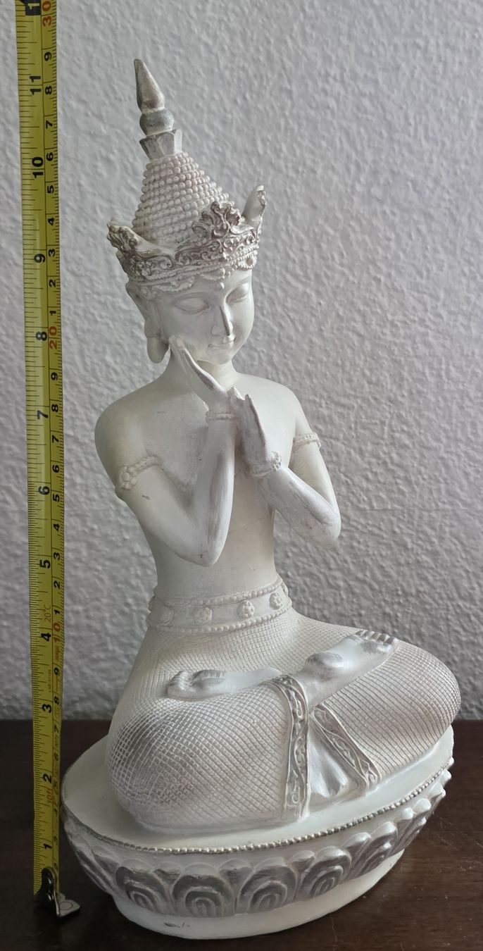 Figuren: Buddha Figur sitzend  neuwertig – Gebraucht aus Rheinsulz von Gilea 6