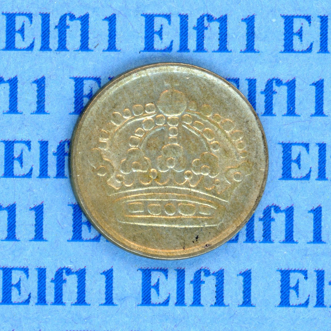 Tutti le monete: SEK___0.10 1955 ss-vz 10 Öre – Usato da Widnau venduto da Elf11 1