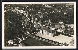 Reinach /AG, Teilansicht, Fliegeraufnahm