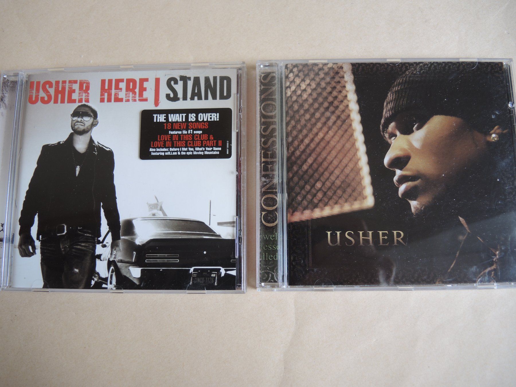 CD: 2 CD USHER here I stand und Confessions – Usato da Rorschach venduto da maeck8