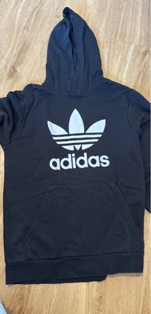 Kapuzenpullover adidas schwarz Grösse S Zustand gut