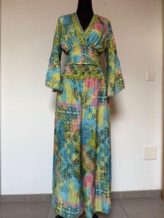 Bohokleid zweiteilig aus Seide