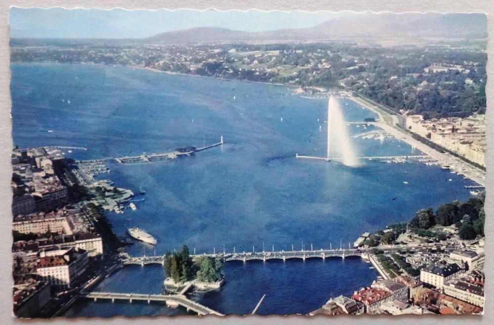 Genève, Vue aérienne de la Rade | Kaufen auf Ricardo