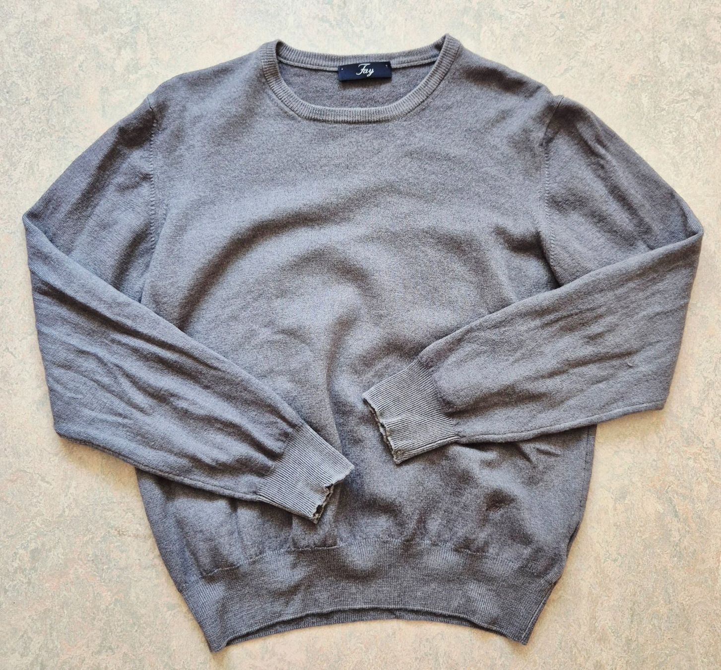 Fay Maglioni & Felpe: FAY PULLOVER PULLI M 38 TAUPE SCHURWOLLE,  TOP ZU NOÏ ROCK – Usato da Elsau venduto da the-colorful-side 7