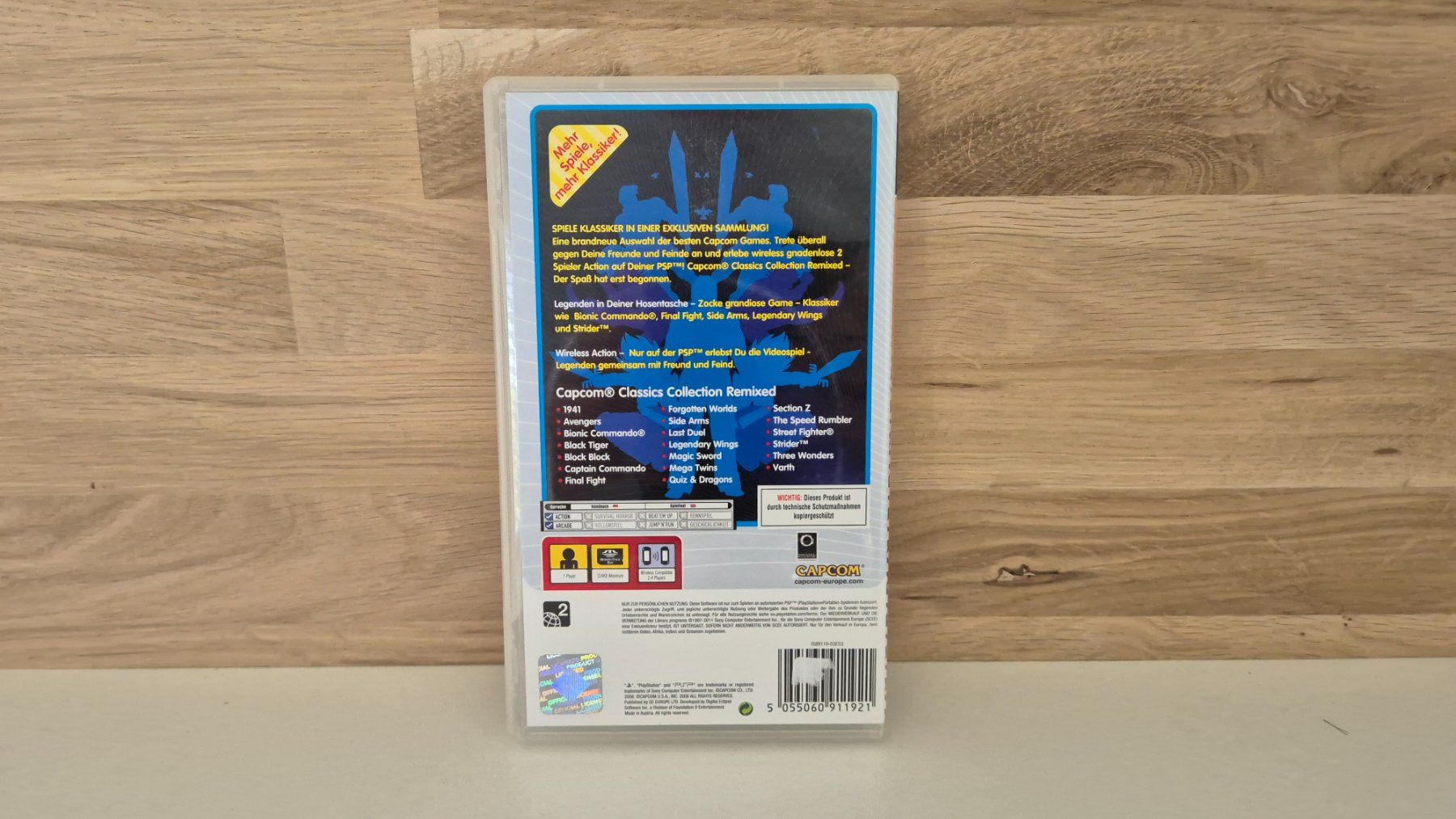 Giochi: PSP Capcom Classics Collection Remixed – Usato da Bassersdorf venduto da retrolab 1