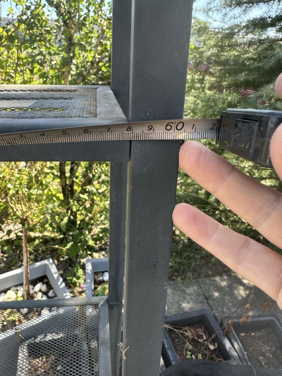 Scaffali: Metallregal grau mit 4 Ablagen – Usato da Wangen b. Olten venduto da MOMO80 1