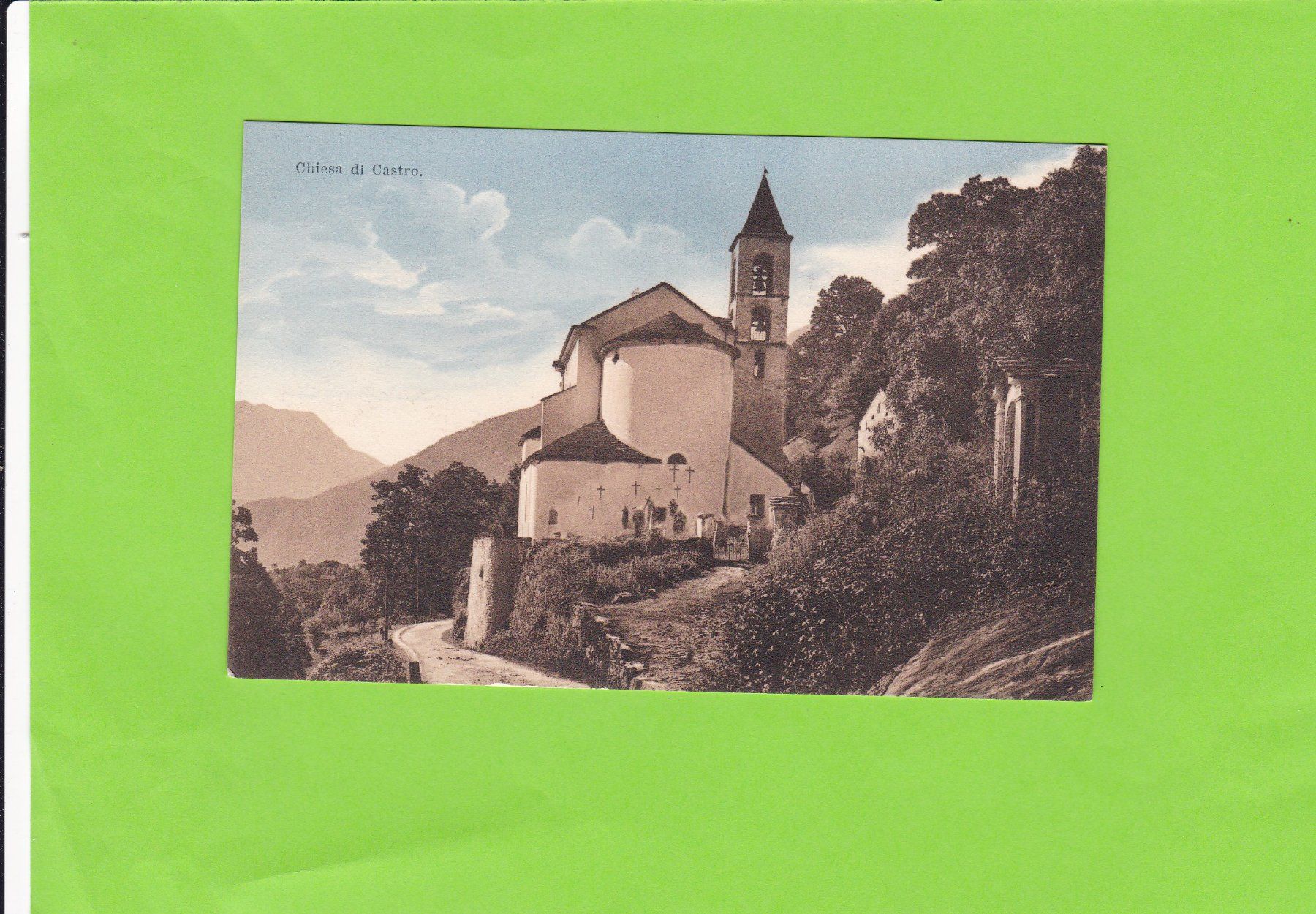 Cartoline postali: Chiesa di Castro – Usato da St. Peterzell venduto da neckertal