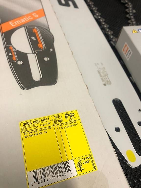 Stihl Seghe: 75cm, 3/8, STIHL Schwert Rollomatic ES – Usato da Reinach BL venduto da colmarer 1